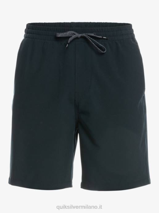 esso Quiksilver uomini pantaloncini anfibi ocean elastic 18 nero HTZR342