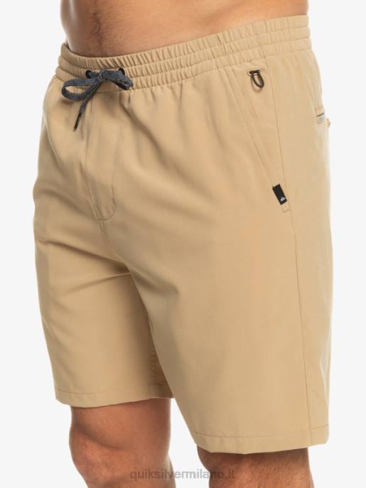esso Quiksilver uomini pantaloncini anfibi ocean elastic 18 plage HTZR344