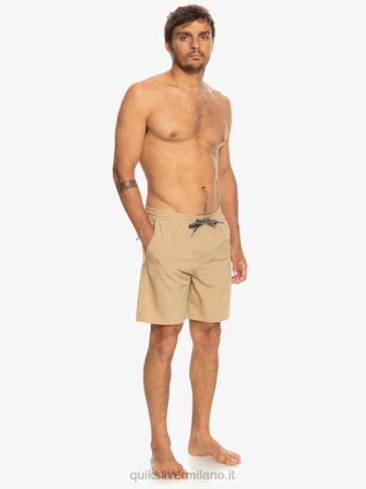 esso Quiksilver uomini pantaloncini anfibi ocean elastic 18 plage HTZR344