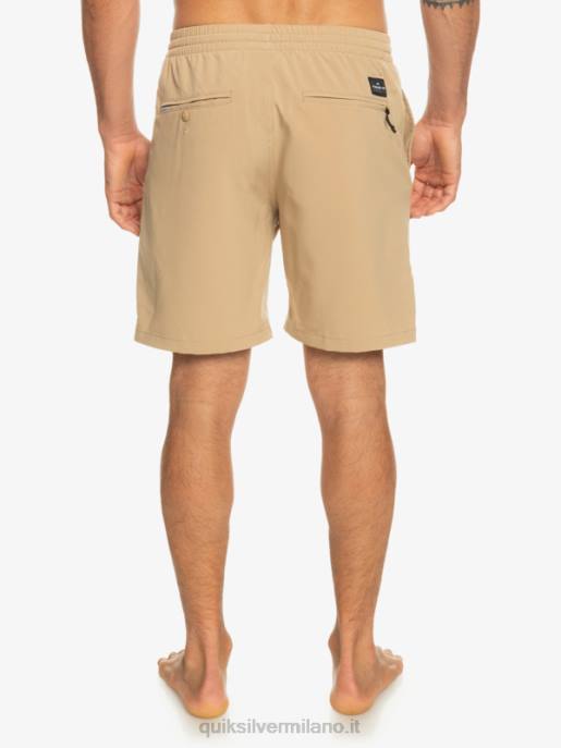 esso Quiksilver uomini pantaloncini anfibi ocean elastic 18 plage HTZR344