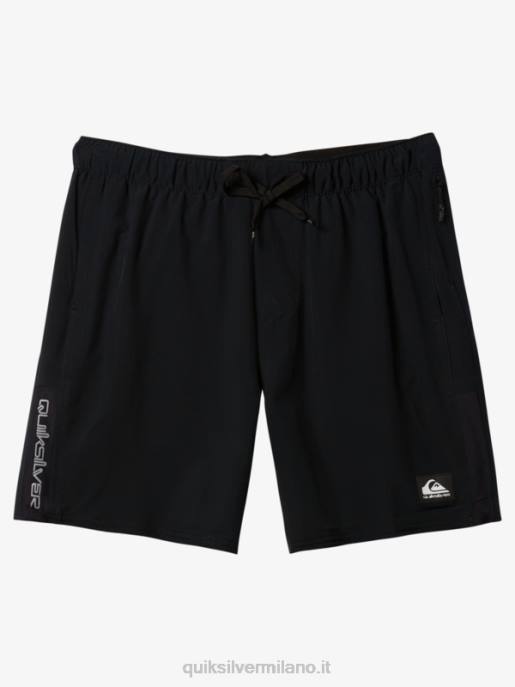 esso Quiksilver uomini pantaloncini da allenamento omni stretch 17 nero HTZR827