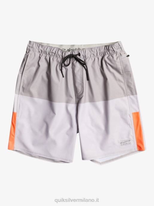 esso Quiksilver uomini pantaloncini da allenamento omni stretch 17 viola grigio HTZR828