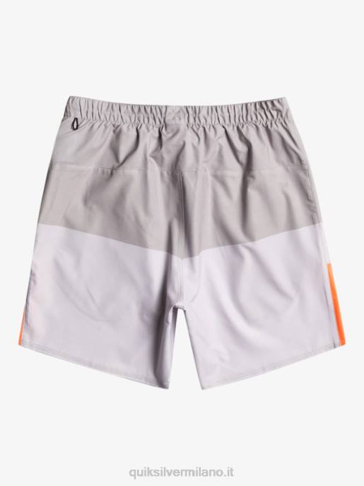esso Quiksilver uomini pantaloncini da allenamento omni stretch 17 viola grigio HTZR828