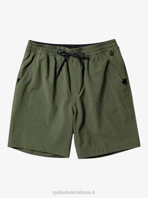 esso Quiksilver uomini pantaloncini da bagno anfibi taxer heather 18 Quadrifoglio HTZR303