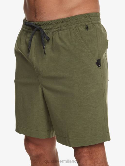 esso Quiksilver uomini pantaloncini da bagno anfibi taxer heather 18 Quadrifoglio HTZR303