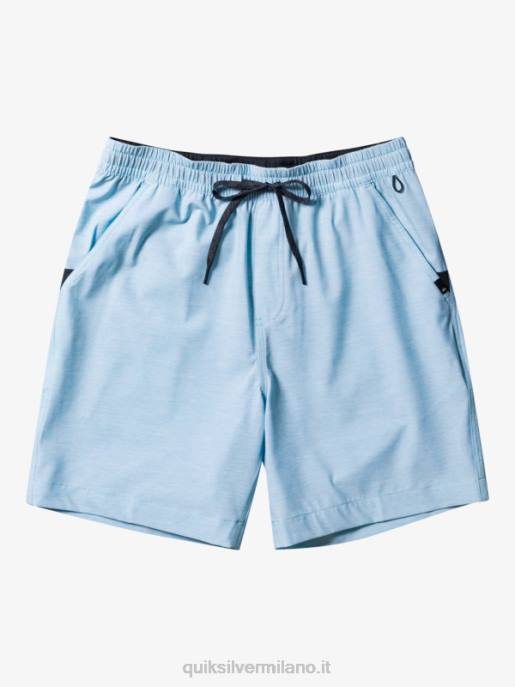 esso Quiksilver uomini pantaloncini da bagno anfibi taxer heather 18 erica blu cielo HTZR304