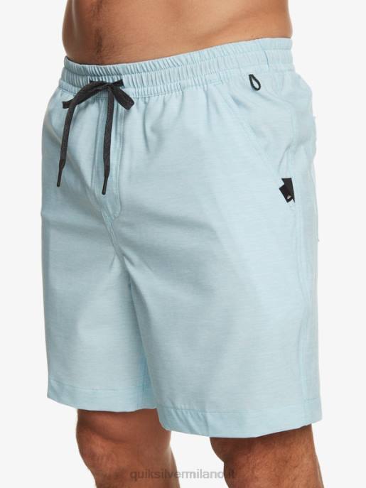 esso Quiksilver uomini pantaloncini da bagno anfibi taxer heather 18 erica blu cielo HTZR304