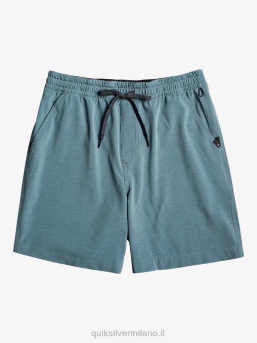 esso Quiksilver uomini pantaloncini da bagno anfibi taxer heather 18 mare di Bering HTZR302
