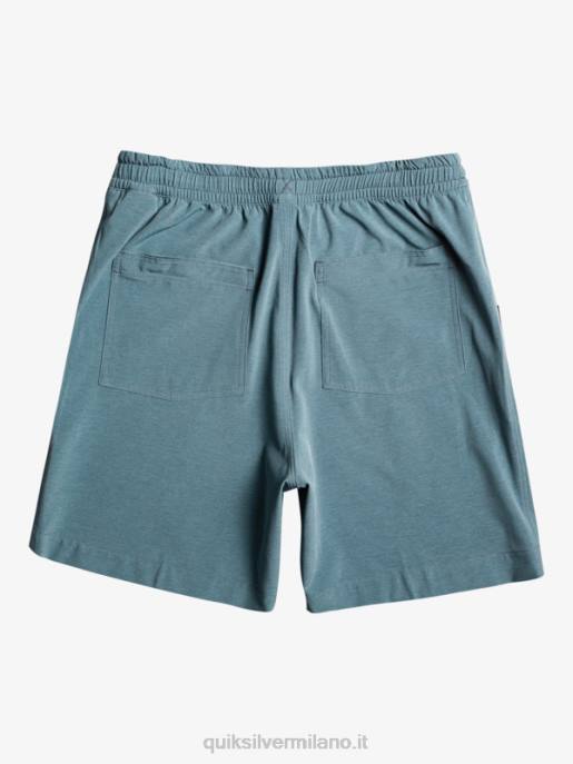 esso Quiksilver uomini pantaloncini da bagno anfibi taxer heather 18 mare di Bering HTZR302
