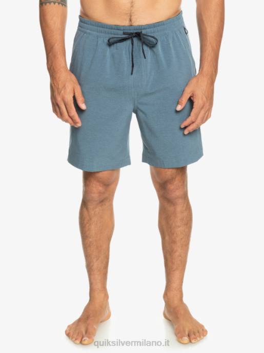 esso Quiksilver uomini pantaloncini da bagno anfibi taxer heather 18 mare di Bering HTZR302