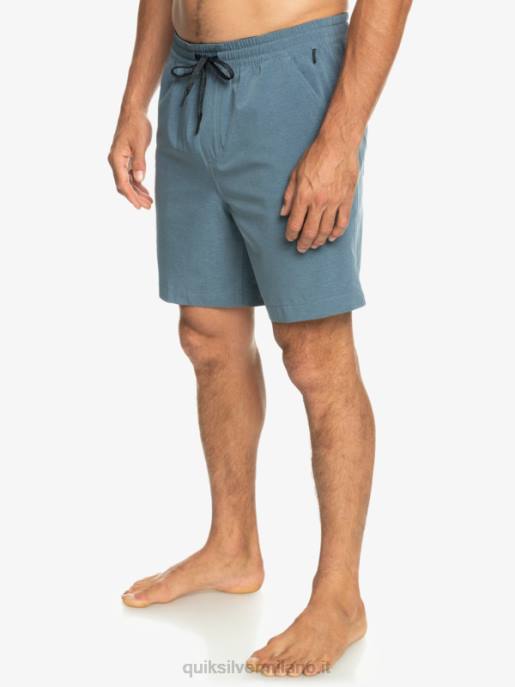 esso Quiksilver uomini pantaloncini da bagno anfibi taxer heather 18 mare di Bering HTZR302