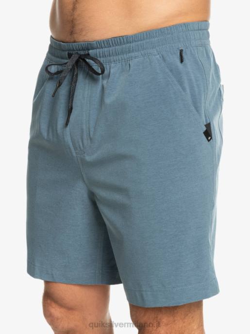 esso Quiksilver uomini pantaloncini da bagno anfibi taxer heather 18 mare di Bering HTZR302