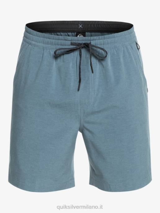 esso Quiksilver uomini pantaloncini da bagno anfibi taxer heather 18 mare di Bering HTZR302