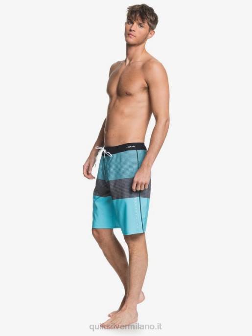 esso Quiksilver uomini pantaloncini da surf Highline Massive 20 blu pacifico HTZR1564
