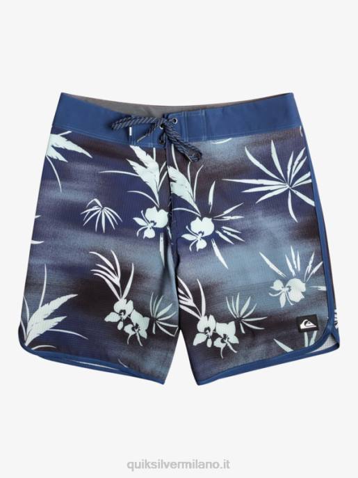 esso Quiksilver uomini pantaloncini da surf Highlite Scallop 19 accademia navale HTZR20