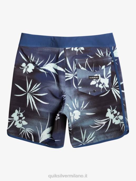 esso Quiksilver uomini pantaloncini da surf Highlite Scallop 19 accademia navale HTZR20
