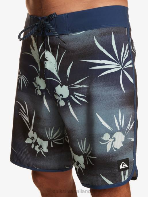 esso Quiksilver uomini pantaloncini da surf Highlite Scallop 19 accademia navale HTZR20