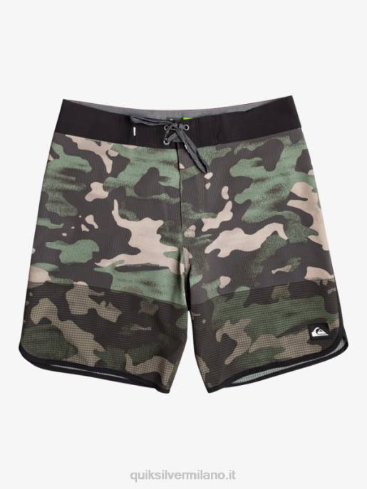 esso Quiksilver uomini pantaloncini da surf Highlite Scallop 19 asfalto HTZR22