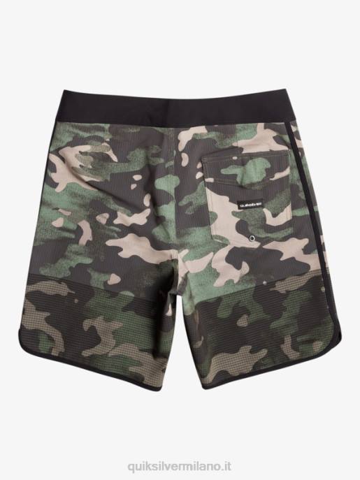 esso Quiksilver uomini pantaloncini da surf Highlite Scallop 19 asfalto HTZR22
