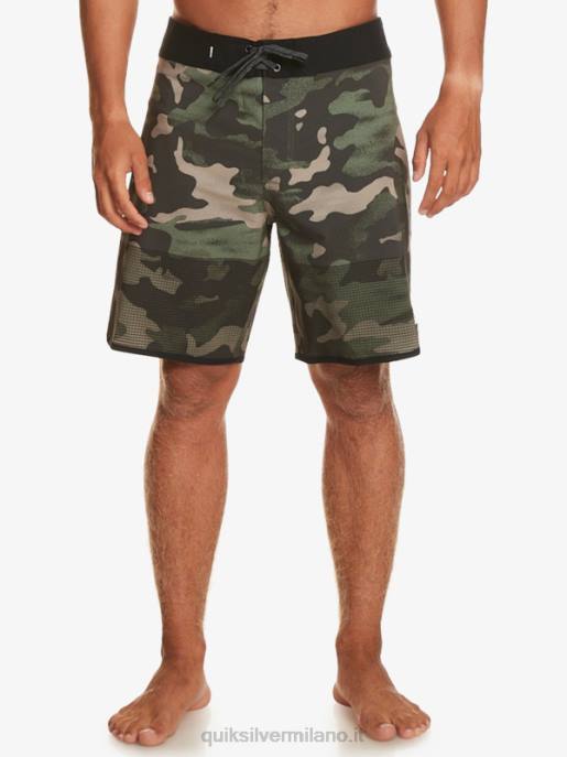 esso Quiksilver uomini pantaloncini da surf Highlite Scallop 19 asfalto HTZR22