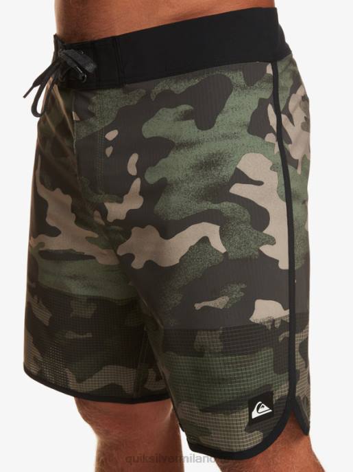 esso Quiksilver uomini pantaloncini da surf Highlite Scallop 19 asfalto HTZR22