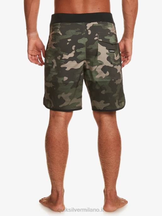 esso Quiksilver uomini pantaloncini da surf Highlite Scallop 19 asfalto HTZR22