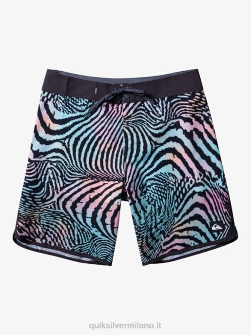 esso Quiksilver uomini pantaloncini da surf Highlite Scallop 19 asfalto HTZR28