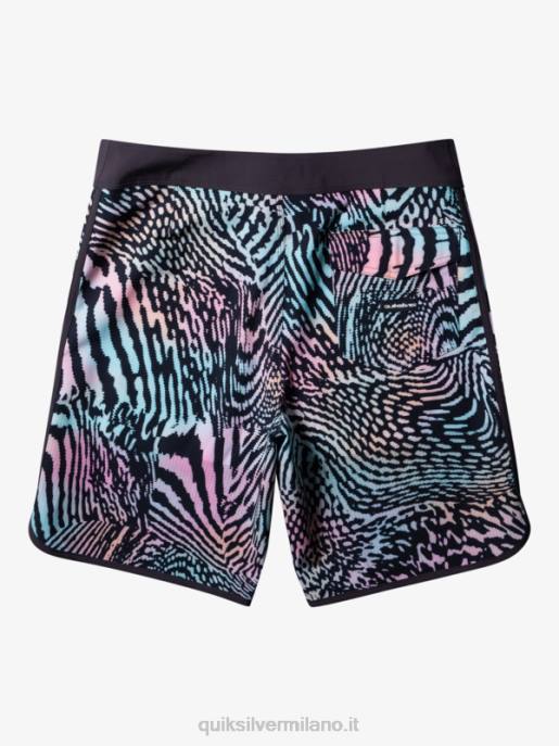 esso Quiksilver uomini pantaloncini da surf Highlite Scallop 19 asfalto HTZR28