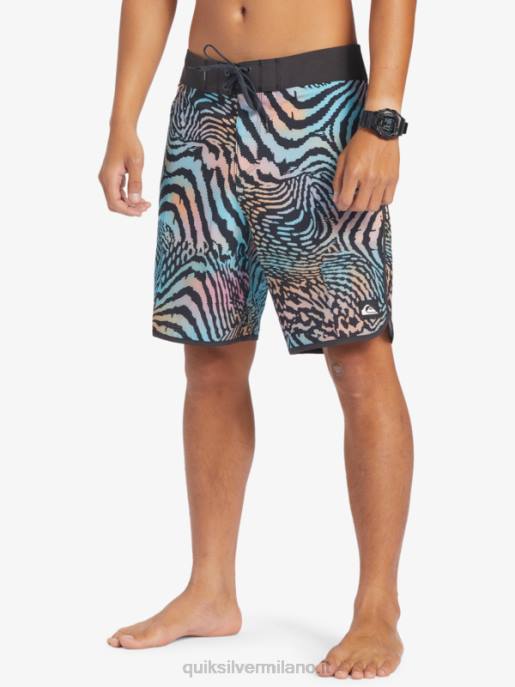 esso Quiksilver uomini pantaloncini da surf Highlite Scallop 19 asfalto HTZR28