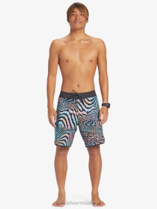 esso Quiksilver uomini pantaloncini da surf Highlite Scallop 19 asfalto HTZR28