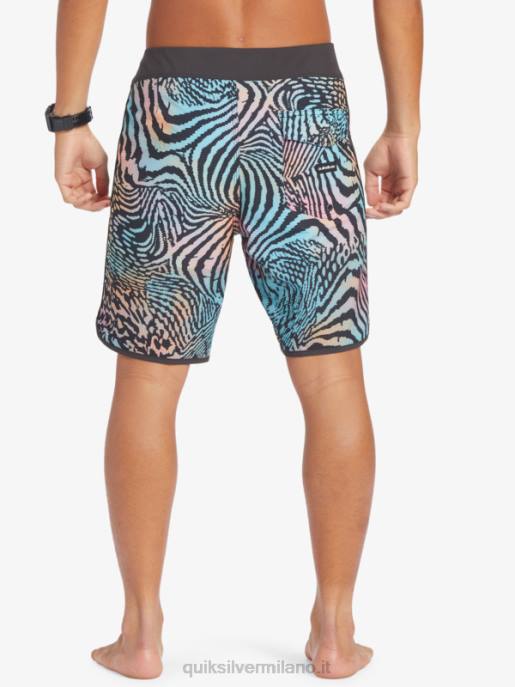 esso Quiksilver uomini pantaloncini da surf Highlite Scallop 19 asfalto HTZR28