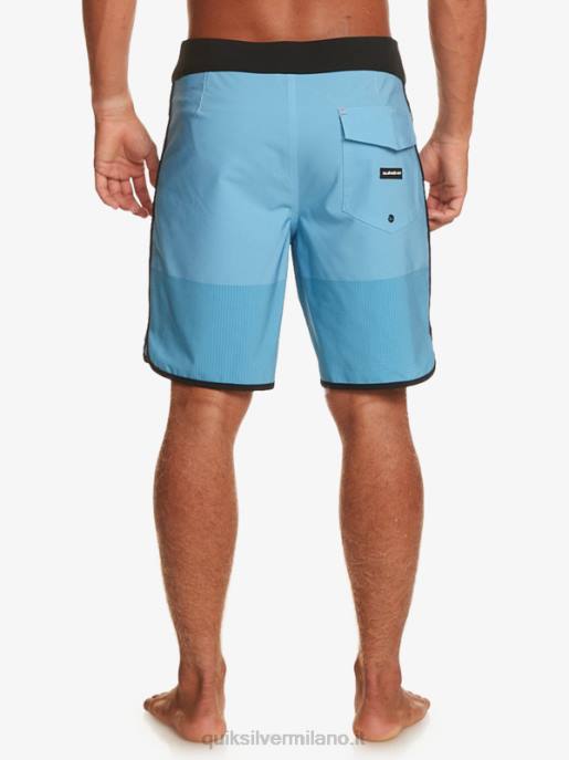 esso Quiksilver uomini pantaloncini da surf Highlite Scallop 19 azzurro HTZR17