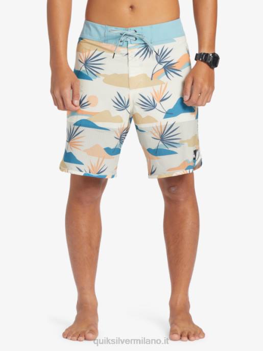 esso Quiksilver uomini pantaloncini da surf Highlite Scallop 19 betulla HTZR29