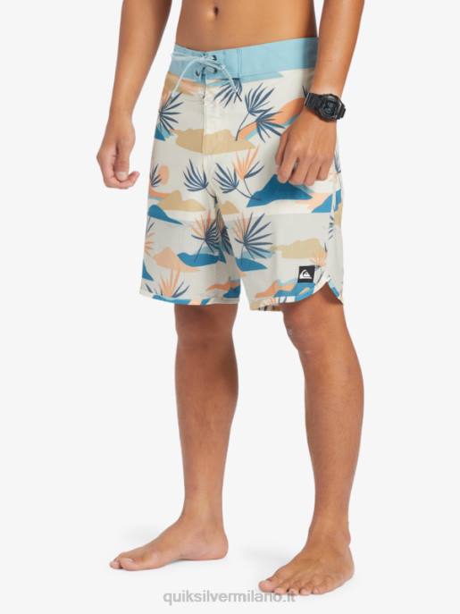 esso Quiksilver uomini pantaloncini da surf Highlite Scallop 19 betulla HTZR29