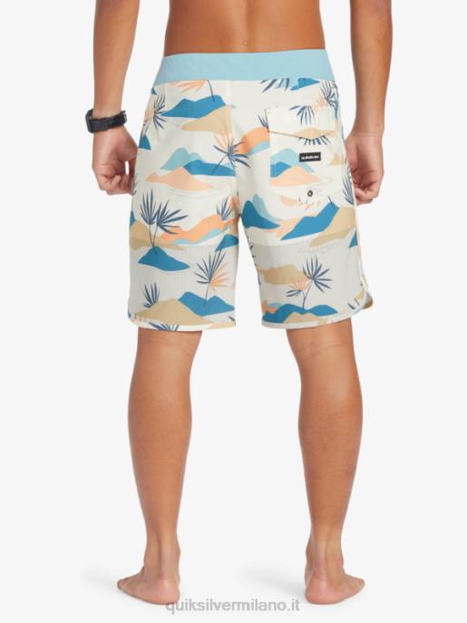 esso Quiksilver uomini pantaloncini da surf Highlite Scallop 19 betulla HTZR29
