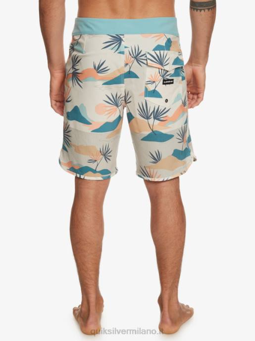esso Quiksilver uomini pantaloncini da surf Highlite Scallop 19 betulla HTZR29