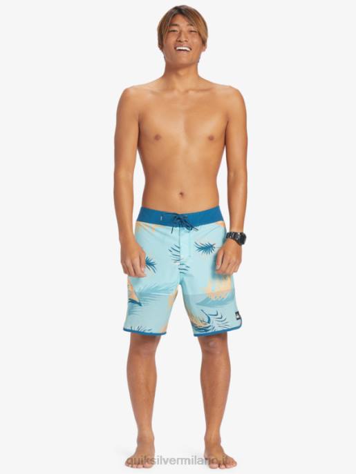 esso Quiksilver uomini pantaloncini da surf Highlite Scallop 19 blu marocchino HTZR27