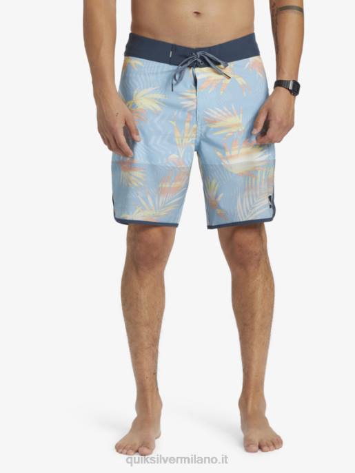 esso Quiksilver uomini pantaloncini da surf Highlite Scallop 19 cielo blu HTZR34