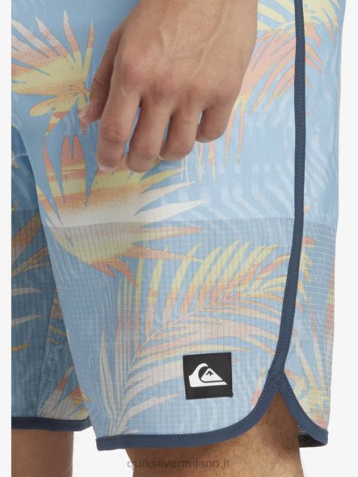 esso Quiksilver uomini pantaloncini da surf Highlite Scallop 19 cielo blu HTZR34