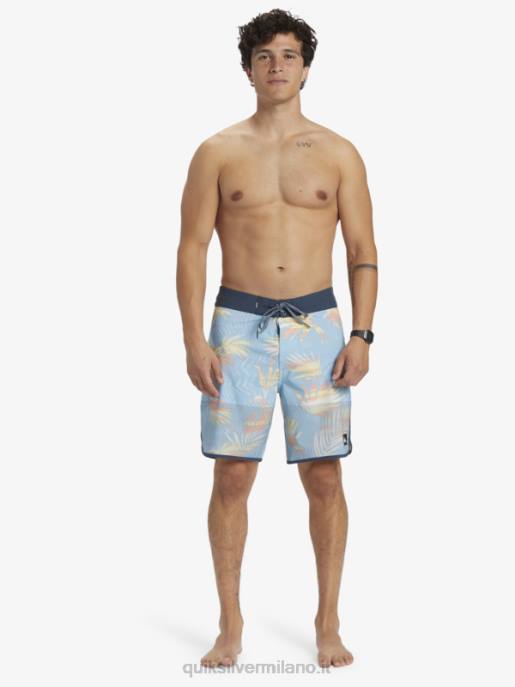 esso Quiksilver uomini pantaloncini da surf Highlite Scallop 19 cielo blu HTZR34