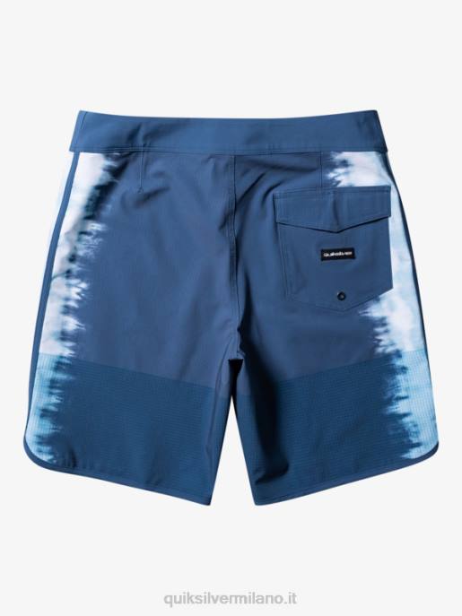 esso Quiksilver uomini pantaloncini da surf Highlite Scallop 19 mare di Bering HTZR26