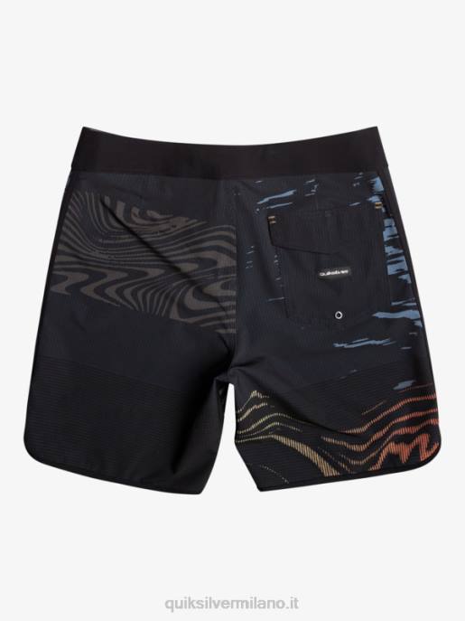 esso Quiksilver uomini pantaloncini da surf Highlite Scallop 19 nero HTZR19