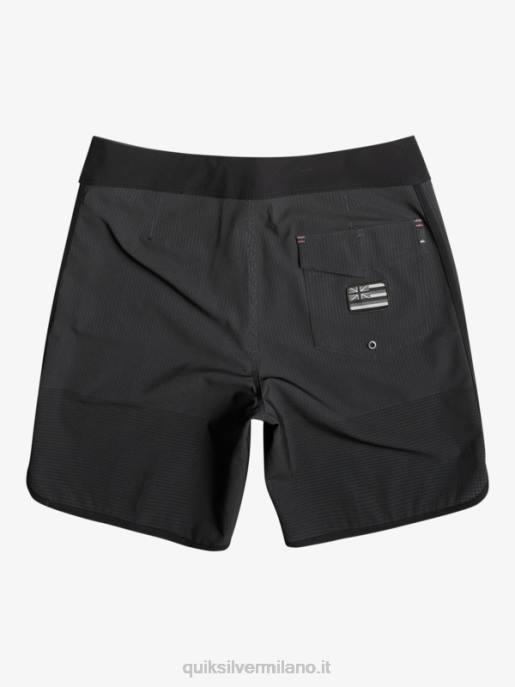 esso Quiksilver uomini pantaloncini da surf Highlite Scallop 19 nero HTZR21