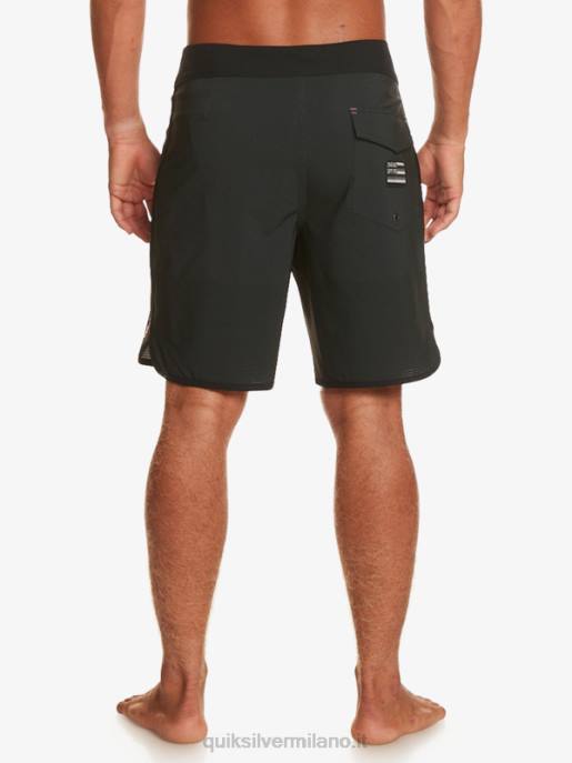 esso Quiksilver uomini pantaloncini da surf Highlite Scallop 19 nero HTZR21