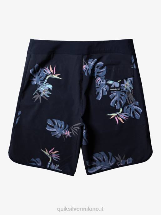 esso Quiksilver uomini pantaloncini da surf Highlite Scallop 19 nero HTZR24