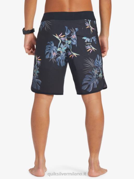 esso Quiksilver uomini pantaloncini da surf Highlite Scallop 19 nero HTZR24