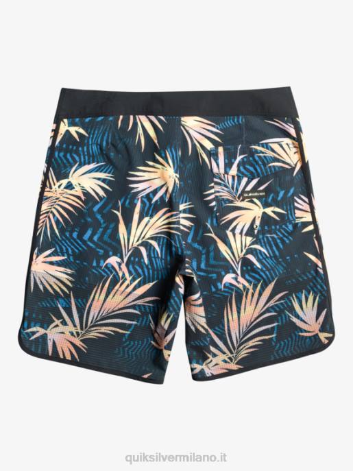 esso Quiksilver uomini pantaloncini da surf Highlite Scallop 19 nero HTZR31