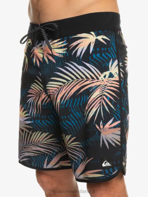 esso Quiksilver uomini pantaloncini da surf Highlite Scallop 19 nero HTZR31
