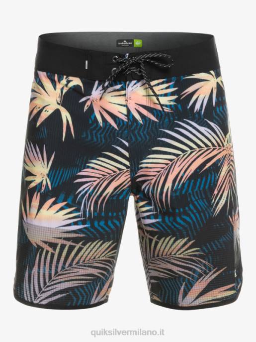 esso Quiksilver uomini pantaloncini da surf Highlite Scallop 19 nero HTZR31