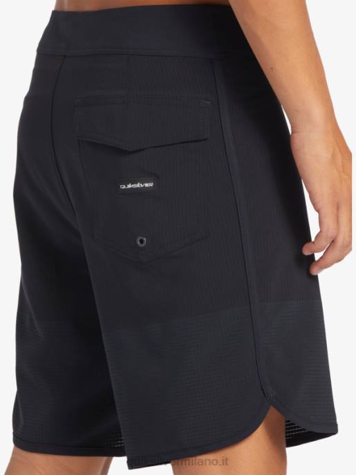 esso Quiksilver uomini pantaloncini da surf Highlite Scallop 19 nero HTZR37